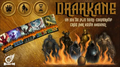 Drarkane - le jeu de cartes enflammé de 1 à 6 joueurs