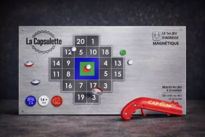 La Capsulette - Jeu d'adresse magnétique