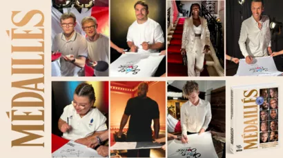 Médaillés - Le livre des Champions de Paris 2024