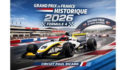 Objectif : Grand Prix de France Historique 2026 – Formule 4
