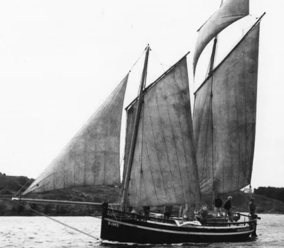 Préserver le vieux gréement "Belle de Vilaine" à Billiers