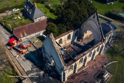 Reconstruire l'église Saint-Pierre à Romilly-la-Puthenaye