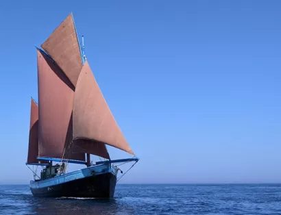 Restauration du bateau Notre-Dame-de-Rumengol à Hôpital-Camfrout