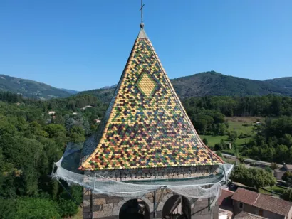 Restaurer le clocher de l'église Saint Etienne à Meyras