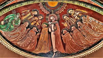 Restaurer les peintures murales de l'église de Saint-Fraigne