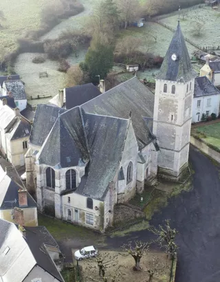 Restaurer les toitures de l'église Notre-Dame à Courdemanche