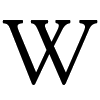 wikipedia~ logo